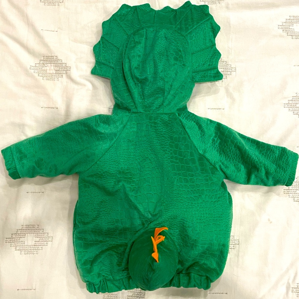 Baby Triceratops Halloween Costume Pullover Top 0-6 Months Hyde & EEK Target - Picture 3 of 6